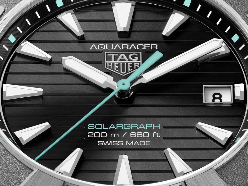 Tag Heuer Aquaracer Professional 200 Solargraph Titanium 40mm Watch WBP1184.BF0008