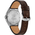 Citizen Eco-Drive Terra Force Leather Strap 41mm Watch AW1890-19B