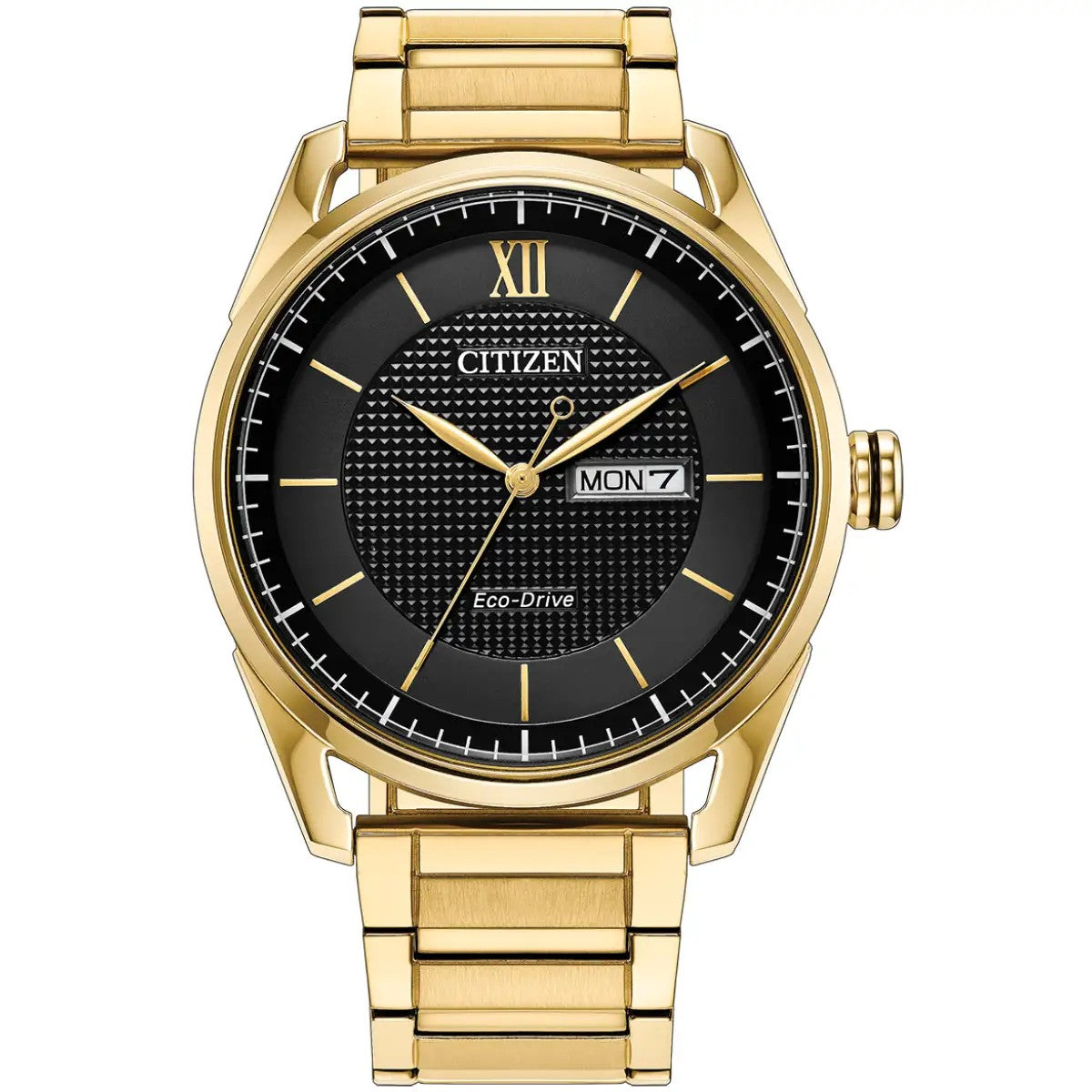Citizen Eco-Drive Mens Bracelet 42mm Watch AW0089-52E