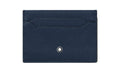 Montblanc Card Holder 5cc in Blue Sartorial Leather MB131727