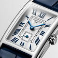 Longines DolceVita Steel Silver 20.8x32mm Leather Strap Watch L5.255.4.70.2