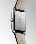 Longines DolceVita Steel Silver 20.8x32mm Leather Strap Watch L5.255.4.70.2