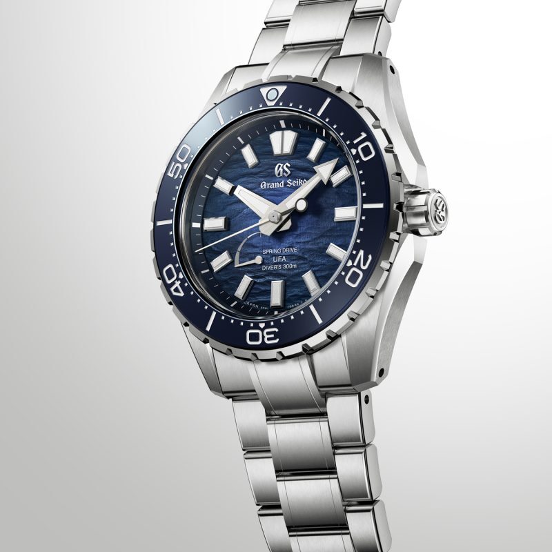 Grand Seiko Evolution 9 ‘Ushio’ 300m Diver UFA Blue 40.8mm Watch SLGB023