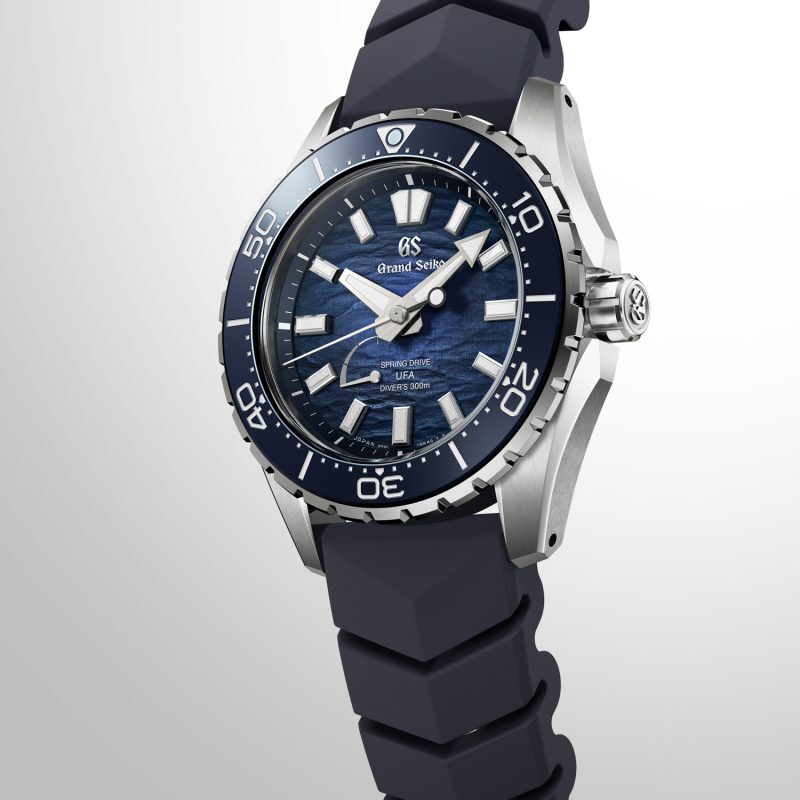 Grand Seiko Evolution 9 ‘Ushio’ 300m Diver UFA Blue 40.8mm Watch SLGB023
