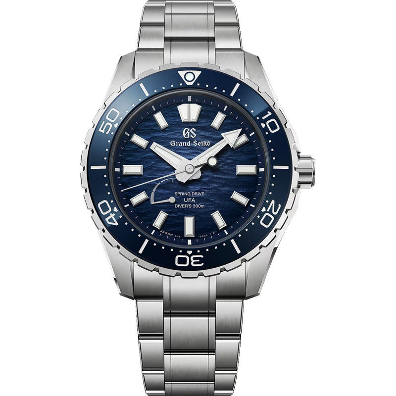 Grand Seiko Evolution 9 ‘Ushio’ 300m Diver UFA Blue 40.8mm Watch SLGB023