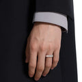 Gucci Diamante 6mm Silver Ring