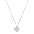 Gucci Crest Silver Pendant Necklace