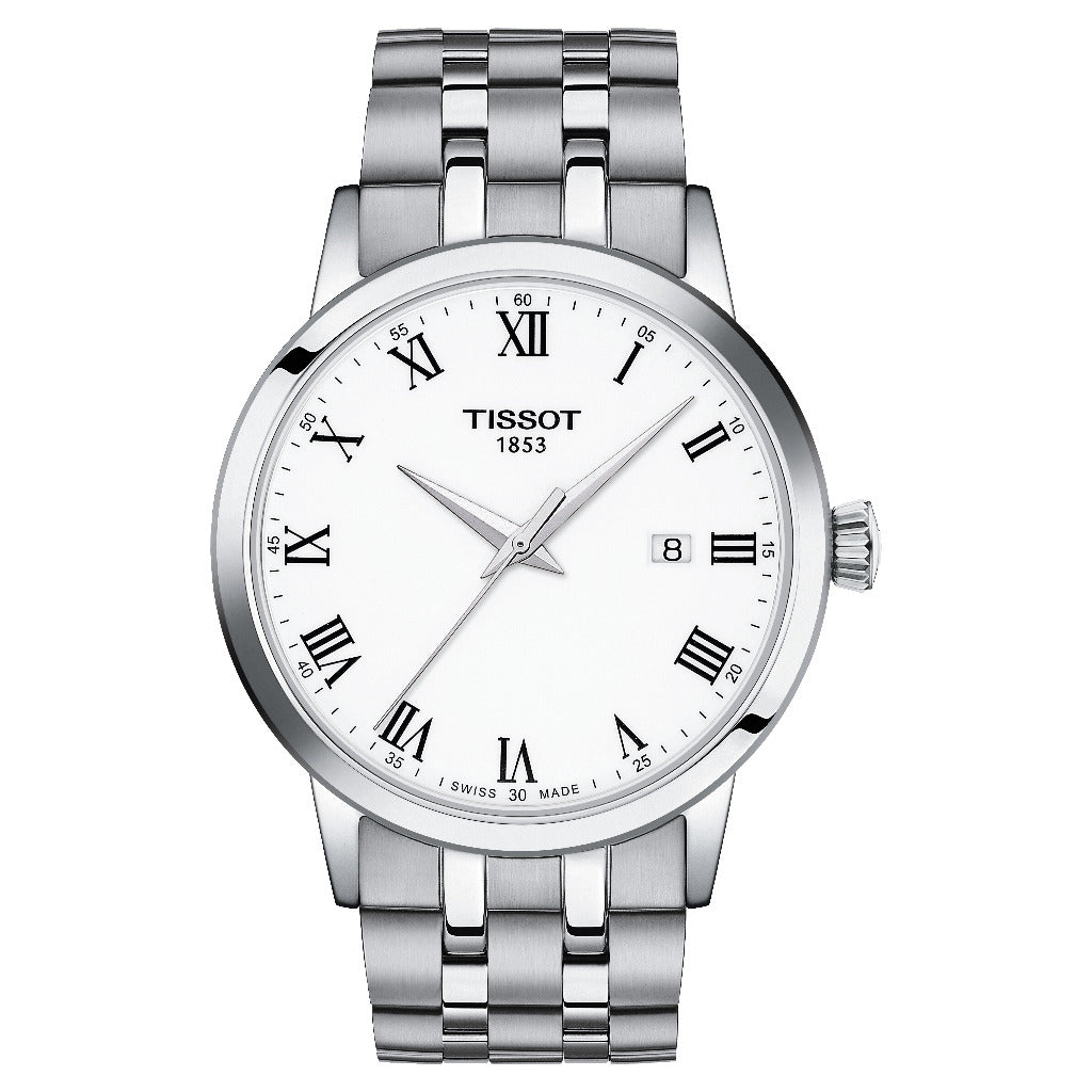 Tissot Classic Dream Steel White Dial 42mm Watch T1294101101300