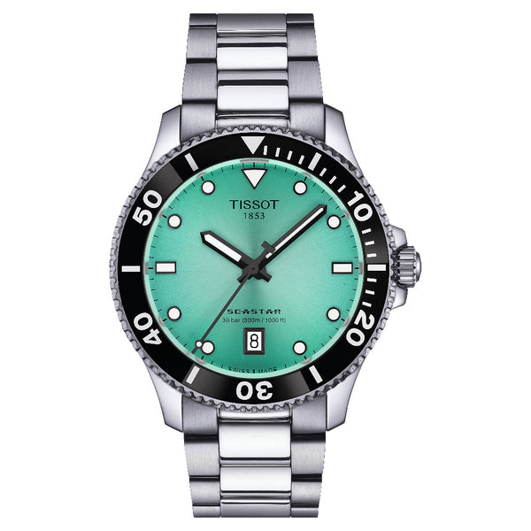 Tissot Seastar1000 Quartz Mint 40mm Watch T1204101109100