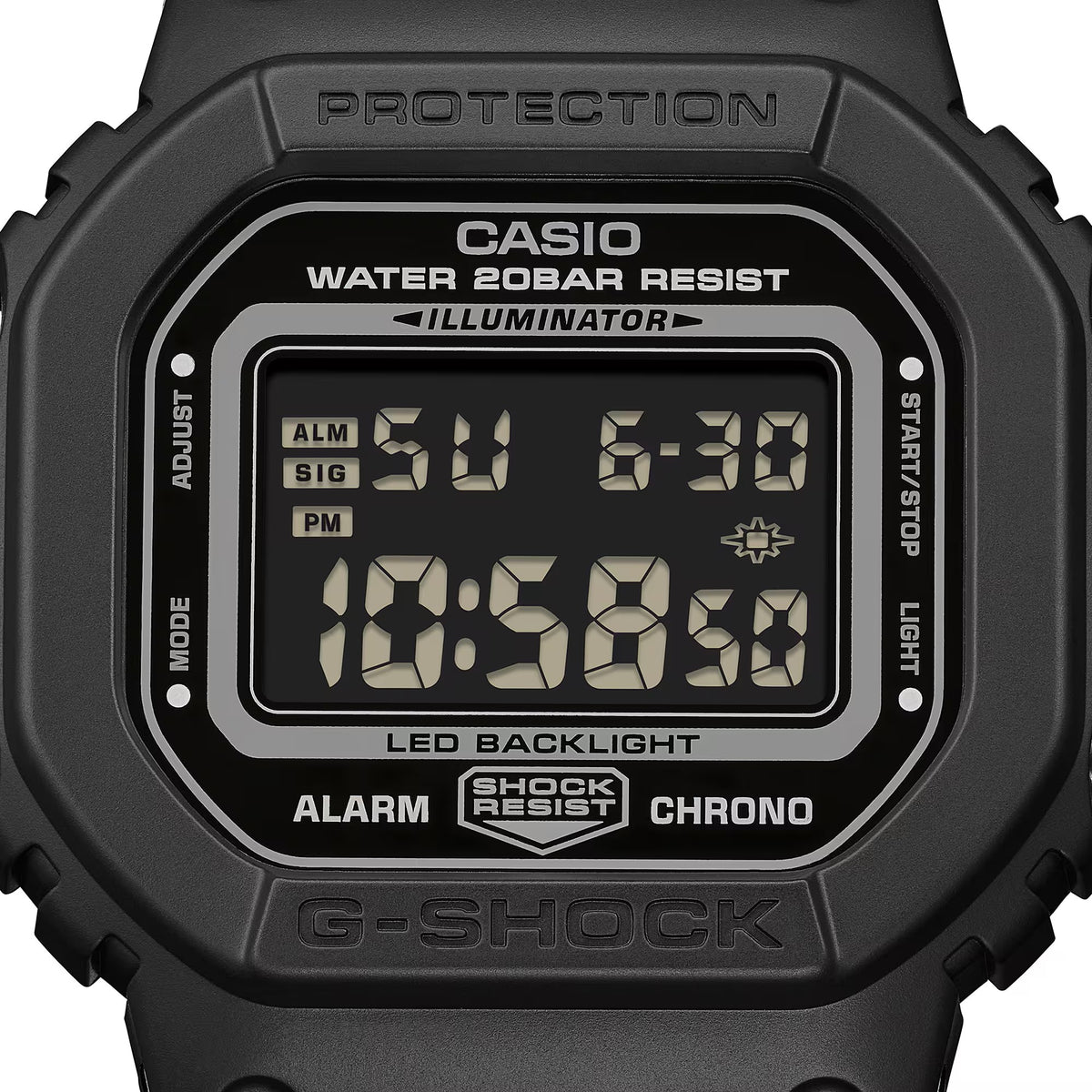 G-SHOCK 5600 Series Digital FIDLOCK® buckle DW-5600MNC-1ER