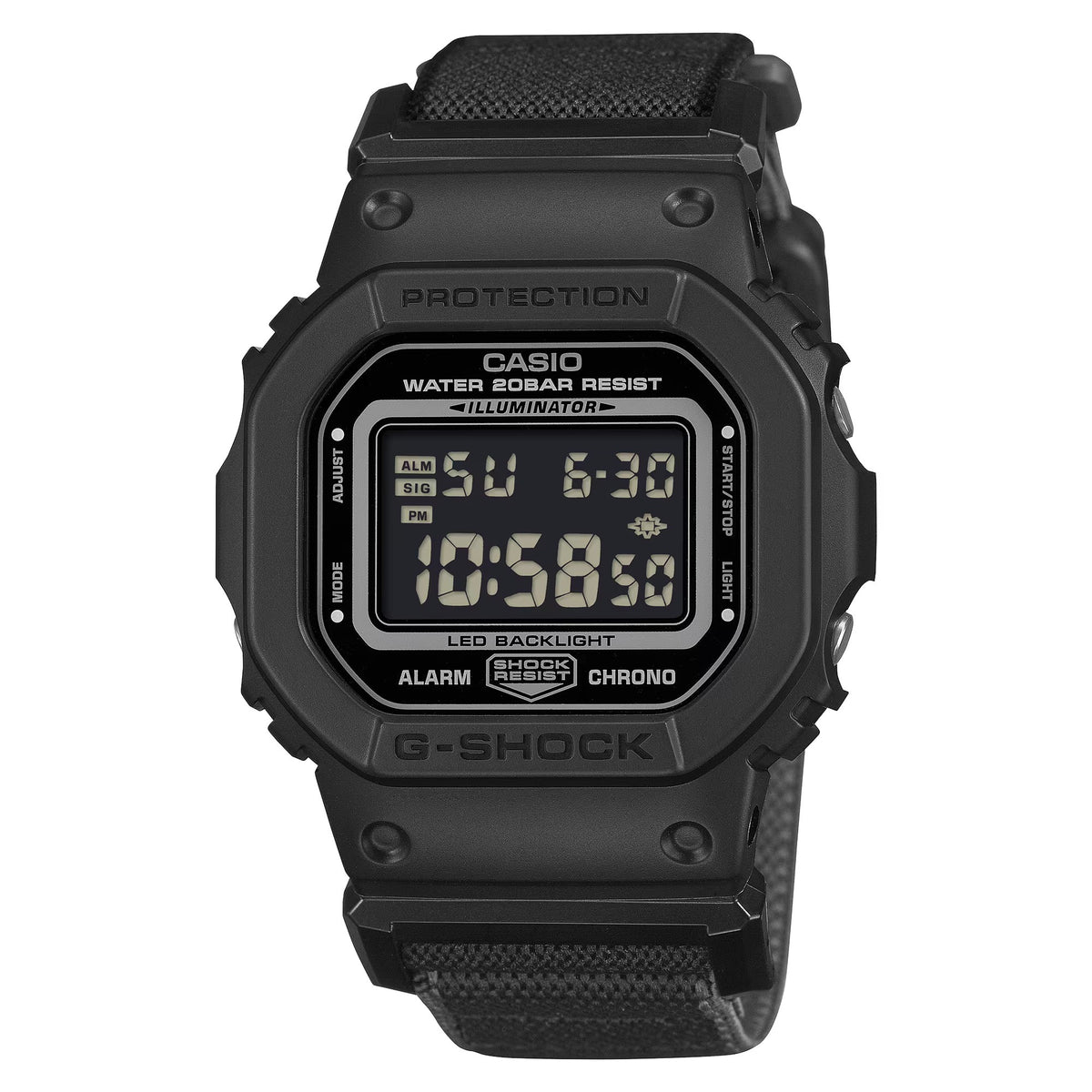 G-SHOCK 5600 Series Digital FIDLOCK® buckle DW-5600MNC-1ER