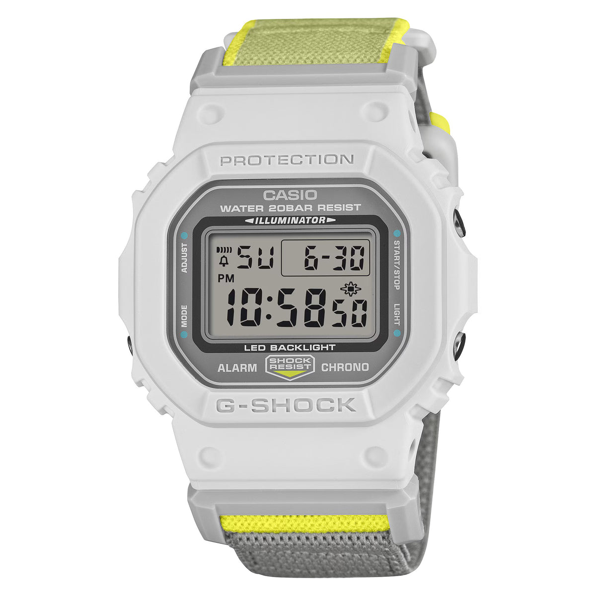 G-SHOCK 5600 Series Digital FIDLOCK® buckle DW-5600MNC-7A8ER