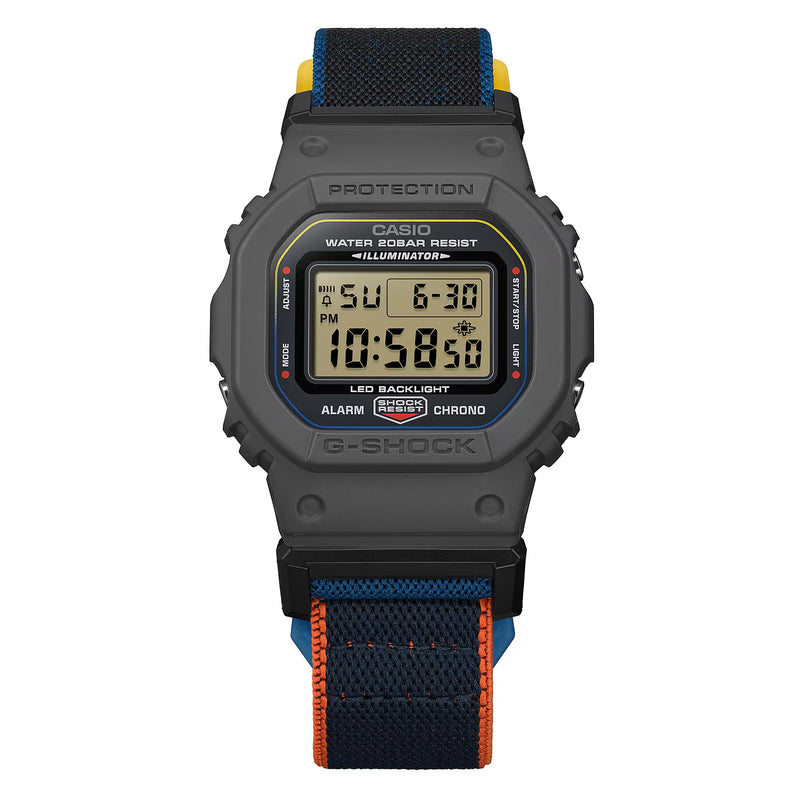 G-SHOCK 5600 Series Digital FIDLOCK® buckle DW-5600MNC-8A2ER