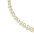 Swarovski Una Angelic set, Round cut, White, Gold-tone plated