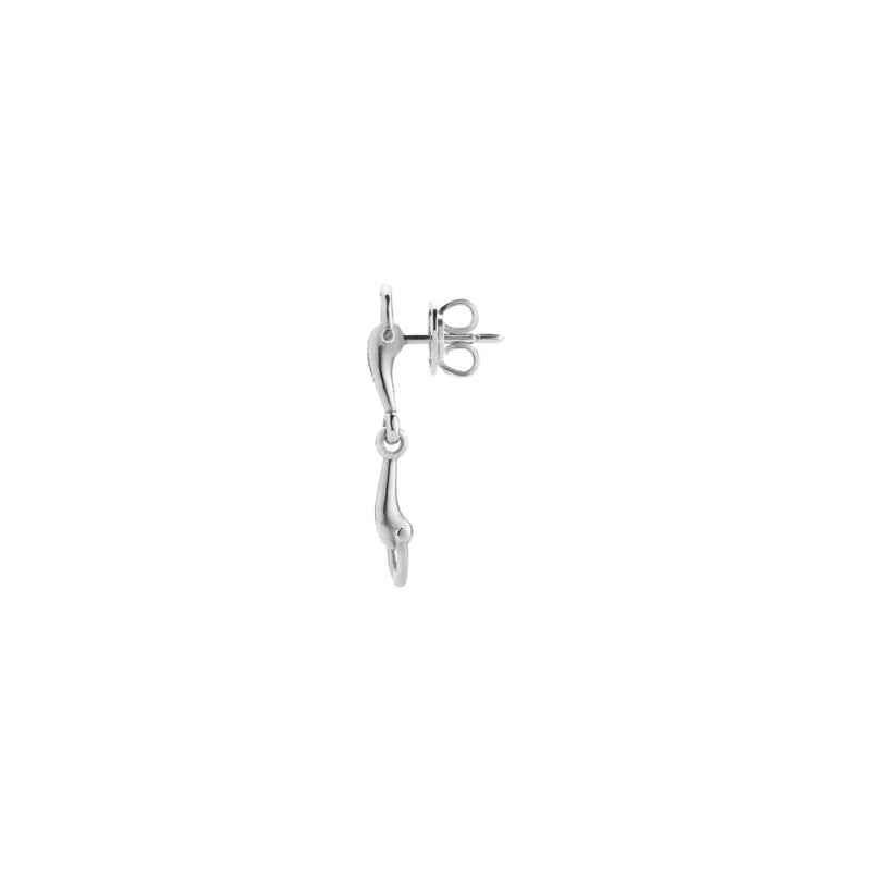 Gucci Staffa Sterling Silver Earrings