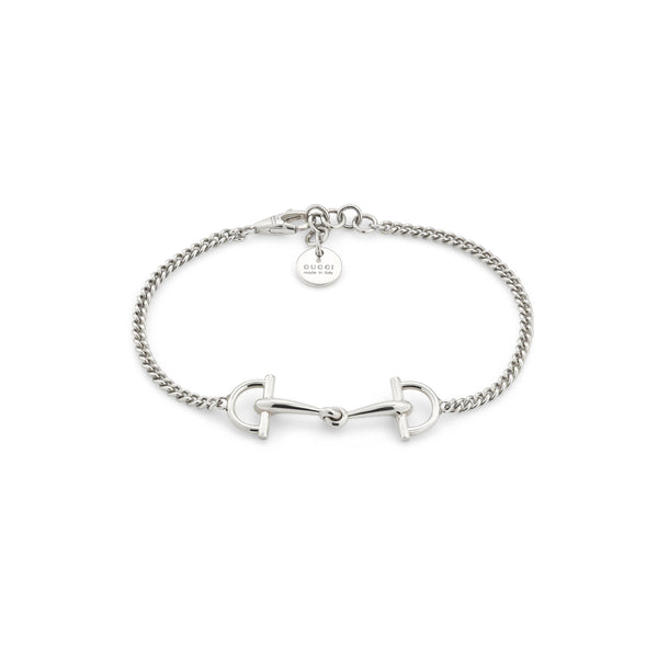 Gucci Staffa Sterling Silver Bracelet