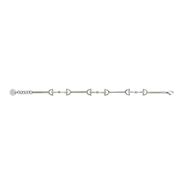 Gucci Staffa Chain Sterling Silver Bracelet