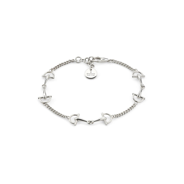 Gucci Staffa Chain Sterling Silver Bracelet