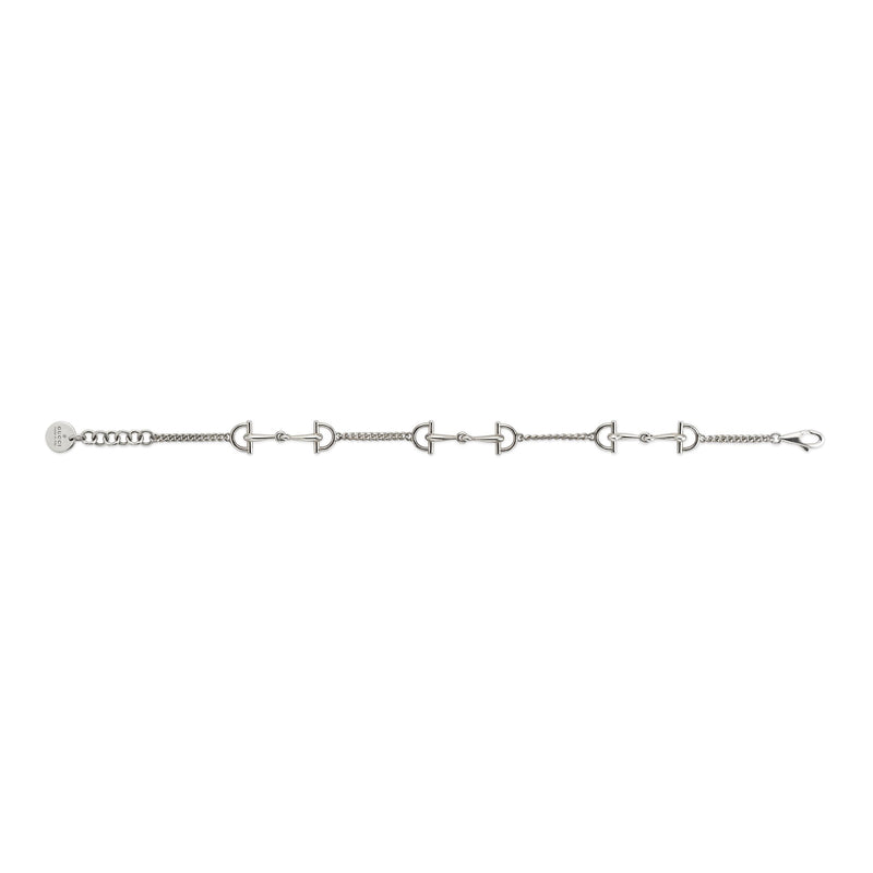 Gucci Staffa Chain Sterling Silver Bracelet