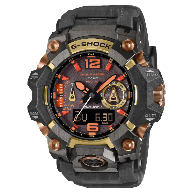 G-SHOCK Master of G-Land Mudmaster Magma Gold Watch GWG-B1000MG-1A9ER