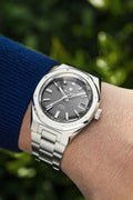 Nivada Grenchen F77 Grey MK2 Date 38mm 69012A77