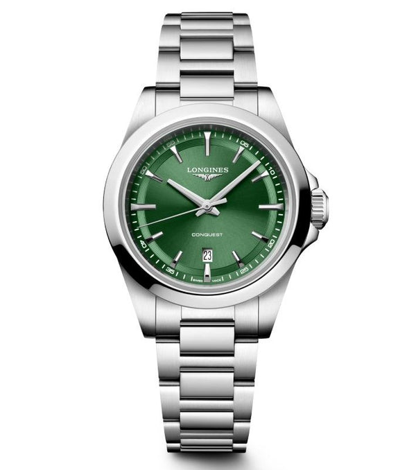 Longines Conquest Green Quartz 30mm L3.350.4.09.6