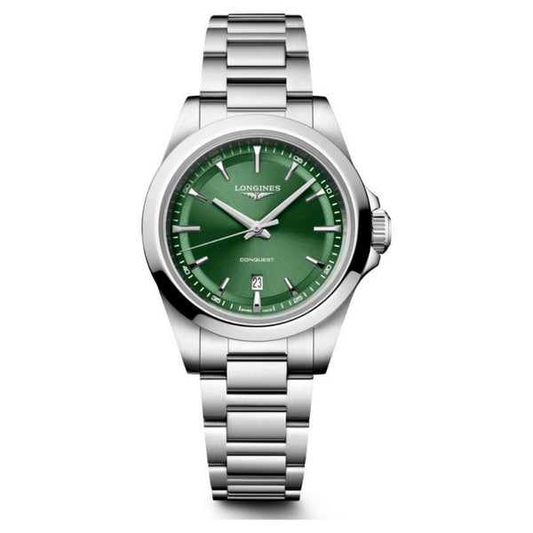 Longines Conquest Green Quartz 30mm L3.350.4.09.6