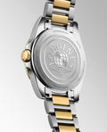 Longines Conquest White Two-Tone Quartz 34mm L3.460.3.12.7