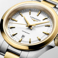Longines Conquest White Two-Tone Quartz 30mm L3.350.3.12.7