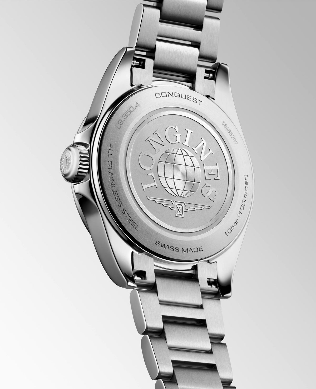 Longines Conquest Mint Blue Quartz 30mm L3.350.4.92.6