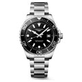 Longines HydroConquest Black 42mm Quartz Watch L3.769.4.56.6