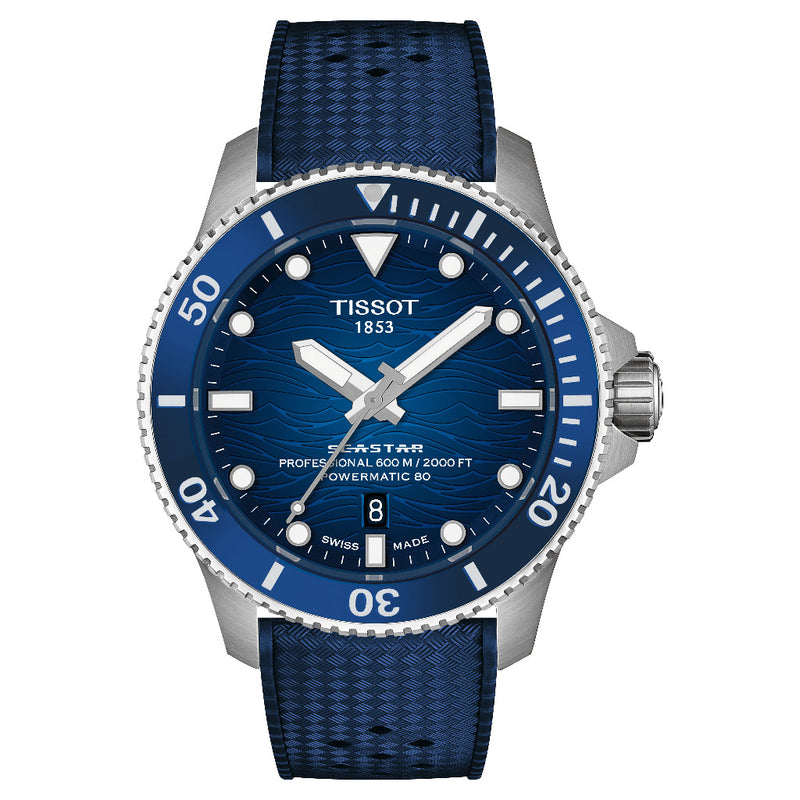 Tissot Seastar Automatic 2000 Blue 44mm Watch T1209071704100