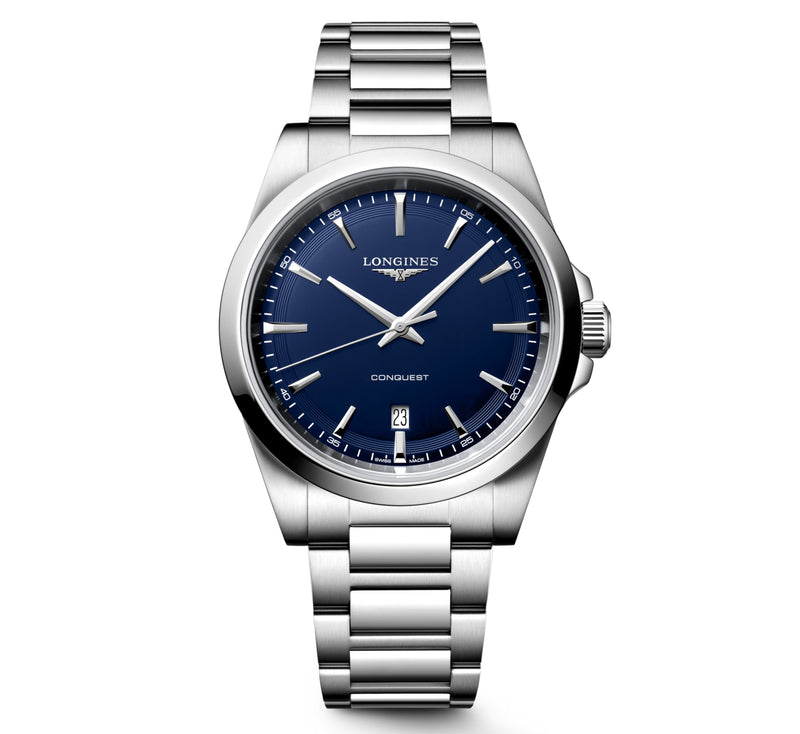 Longines Conquest Blue Quartz 41mm L3.860.4.92.6