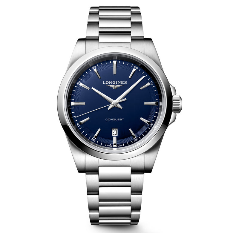 Longines Conquest Blue Quartz 41mm L3.860.4.92.6