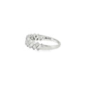 Diamond Mixed Cut 0.63ct, 18ct White Gold Dress Ring
