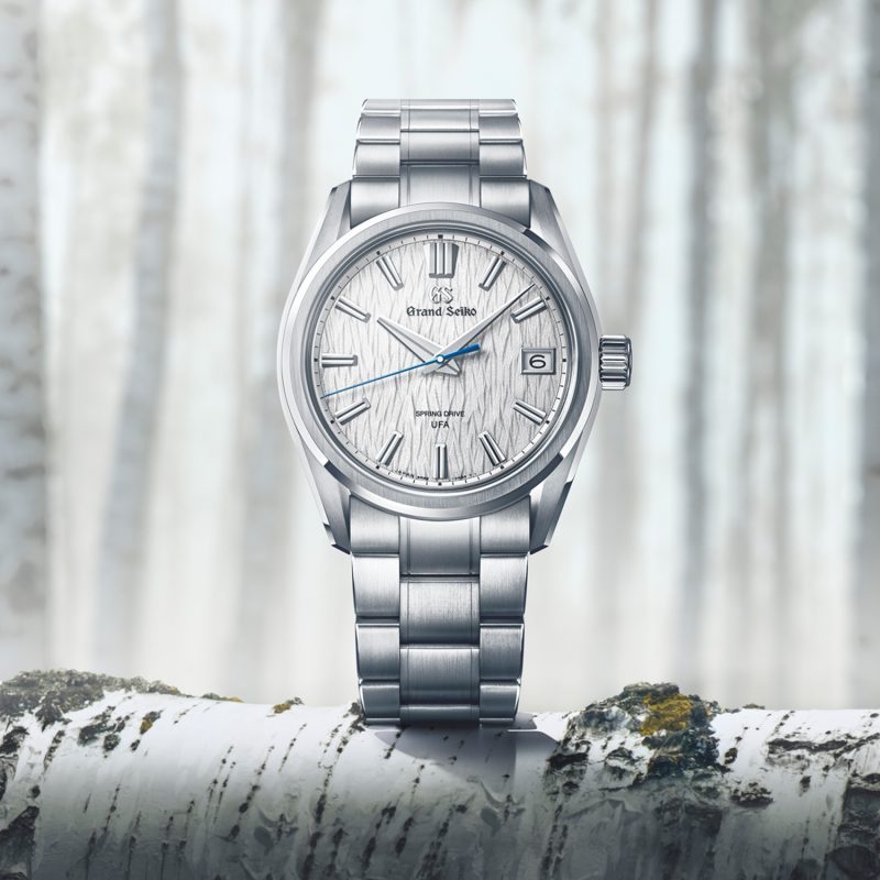 Grand Seiko Evolution 9 'White Birch' Spring Drive UFA 40mm Watch SLGB009