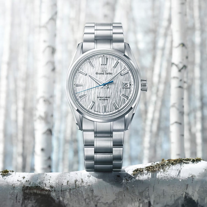 Grand Seiko Evolution 9 'White Birch' Hi-Beat 40mm Watch SLGH013