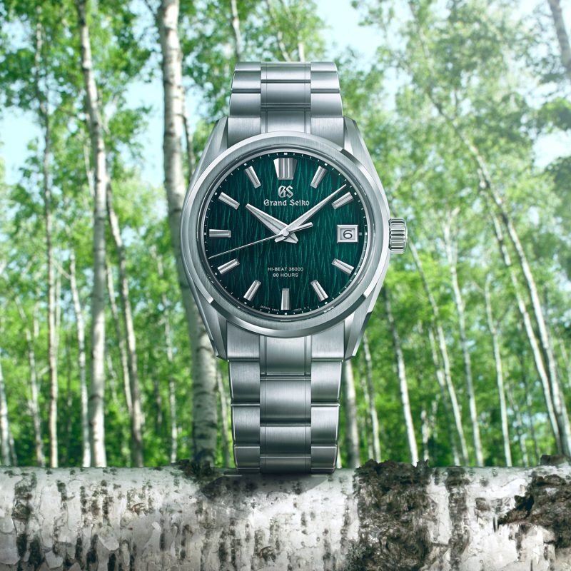 Grand Seiko Evolution 9 'Green Birch' Hi-Beat 40mm Watch SLGH033