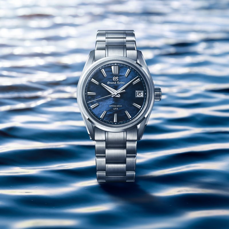 Grand Seiko Evolution 9 'Lake Suwa Summer Sun' Spring Drive UFA 37mm Watch SLGB015