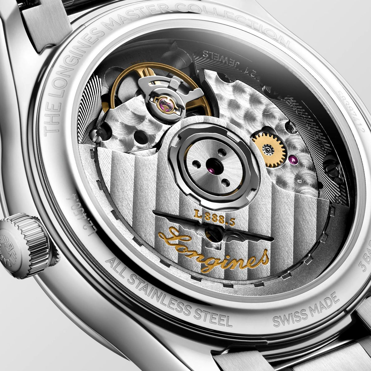 Longines Master Collection Automatic Diamond Dial 30mm Watch L2.450.4.87.6