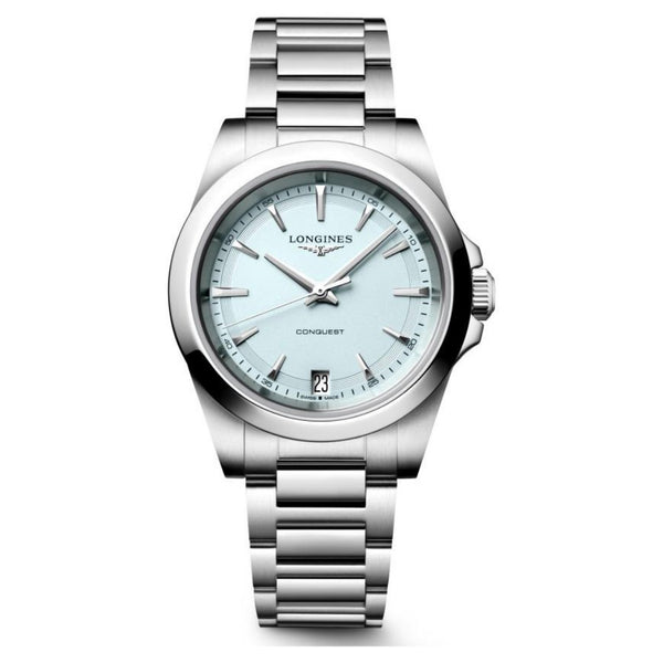 Longines Conquest Mint Blue Quartz 34mm L3.460.4.92.6