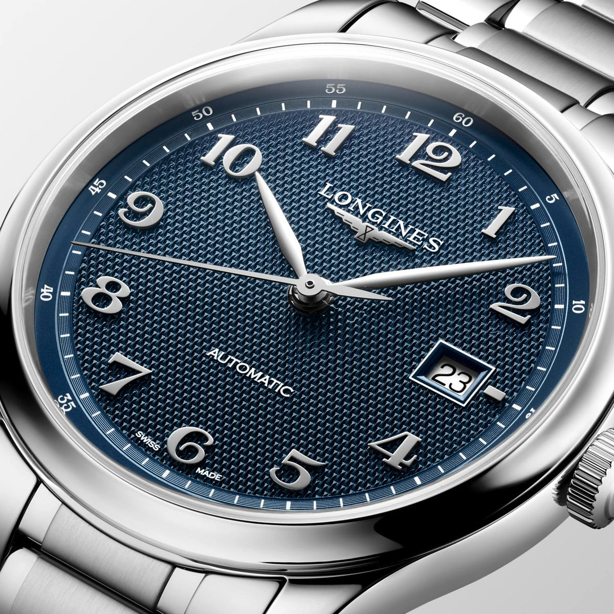 Longines Master Collection Automatic Blue 41mm Watch L2.950.4.93.6