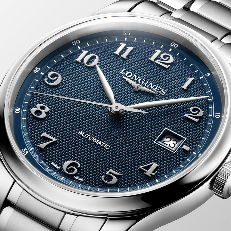 Longines Master Collection Automatic Blue 41mm Watch L2.950.4.93.6