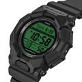 G-SHOCK Digital Black & Electro Green 10 Year Battery Watch GD-010BEG-1