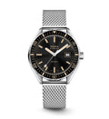 Doxa SUB 200 II Sharkhunter Black Mesh Bracelet 44mm Watch 795.10.101.10