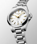 Longines Conquest White Quartz 30mm L3.350.4.12.6