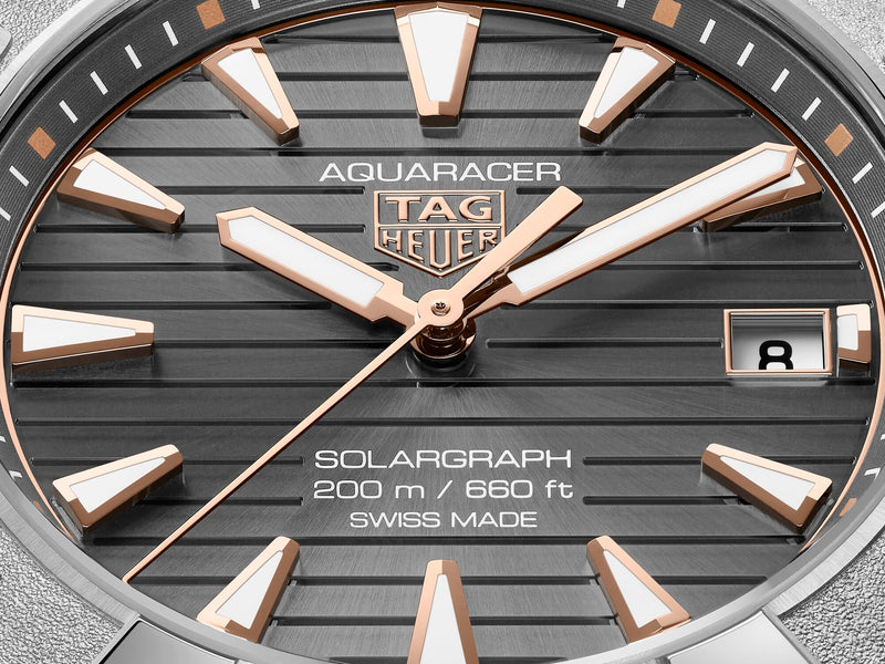 Tag Heuer Aquaracer Professional 200 Solargraph Titanium 40mm Watch WBP1190.BZ0003