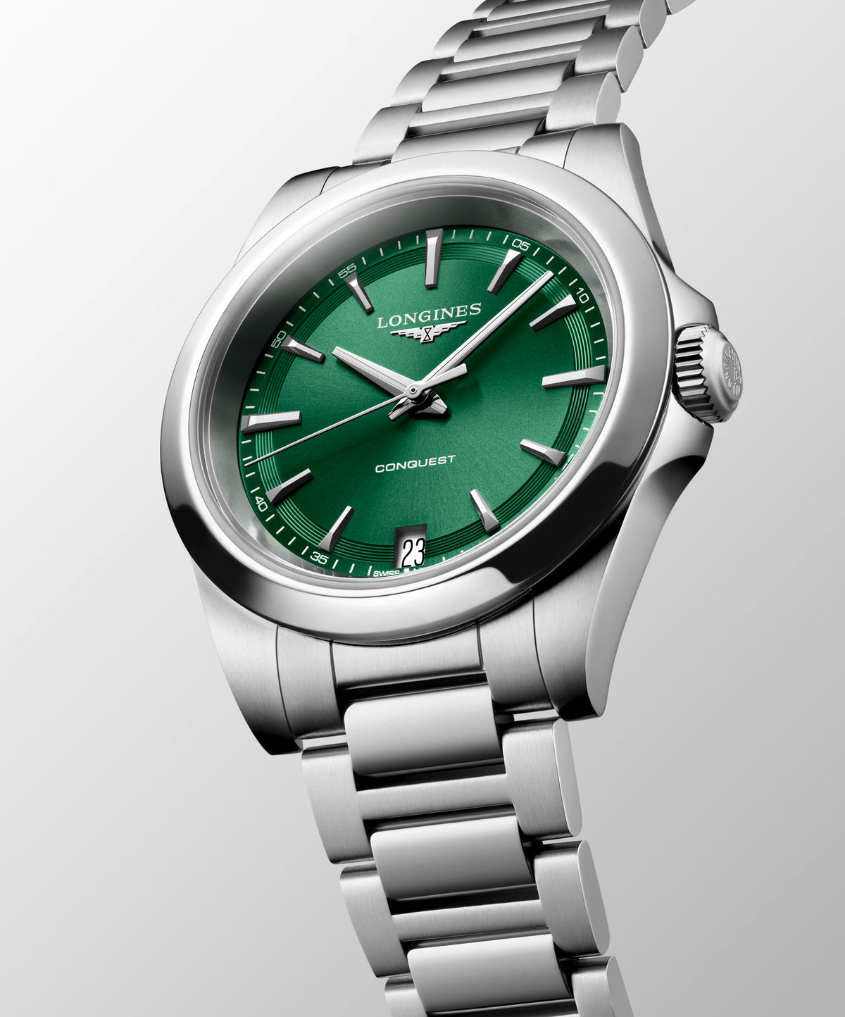 Longines Conquest Green Quartz 34mm L3.460.4.09.6L3.460.4.09.6