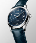 Longines Master Collection Automatic Blue Leather Strap 39mm Watch L2.949.4.93.2