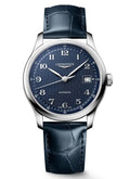 Longines Master Collection Automatic Blue Leather Strap 39mm Watch L2.949.4.93.2